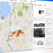 Example map showing new construction